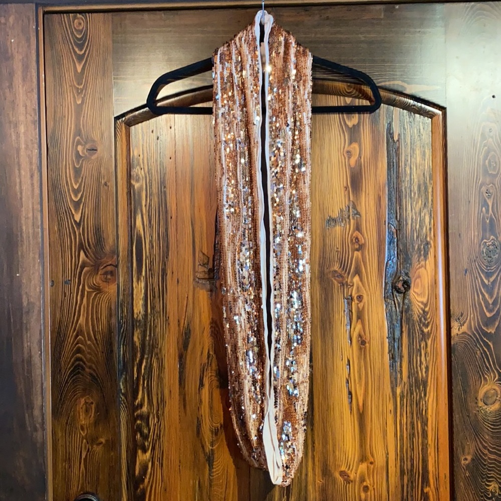 Express Sequins Infinity Scarf - image 2